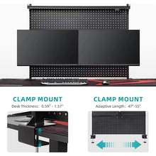 Gadget Wagon Desk Pegboard with Monitor Mount,2X Baskets, 2X Hooks, 1x top Shelf for Office, Gaming Desk Organizer, Privacy Panel,43 x 34inch, Black Desk Pegboard with Monitor Mount,2X Baskets, 2X Hooks, 1x top Shelf for Office, Gaming Desk Organizer, Privacy Panel,43 x 34inch, Black FREE SHIPPING