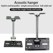 Metal Adjustable Speaker Ceiling Stand Wall Mount Brackets 15kg Load SPS-506