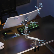 North Bayou 27'' to 50 inch Gaming Monitor-Arm for Flat/Ultrawide/Curved Monitors A5 Free Shipping