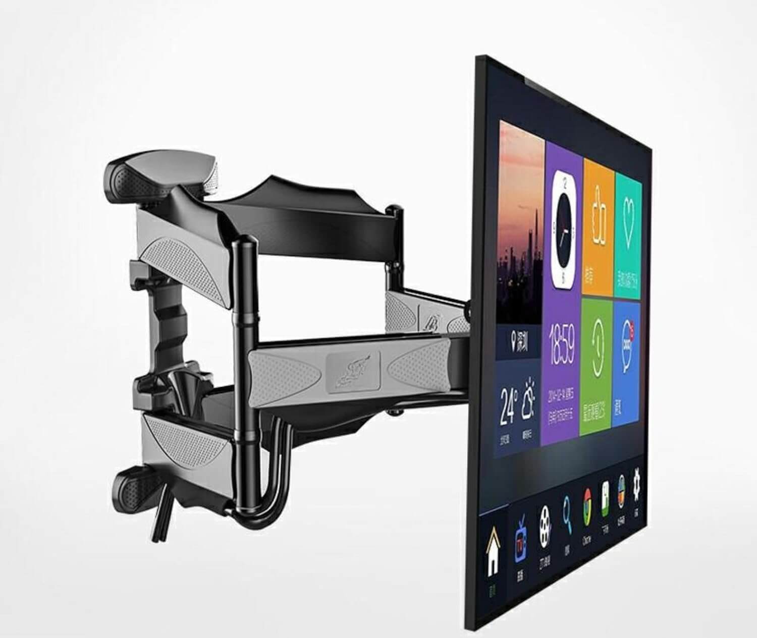 NB P5 TV Wall Mount Bracket | 40" - 70" LCD & LED | 6 Swing Arm | Tilt & Swivel