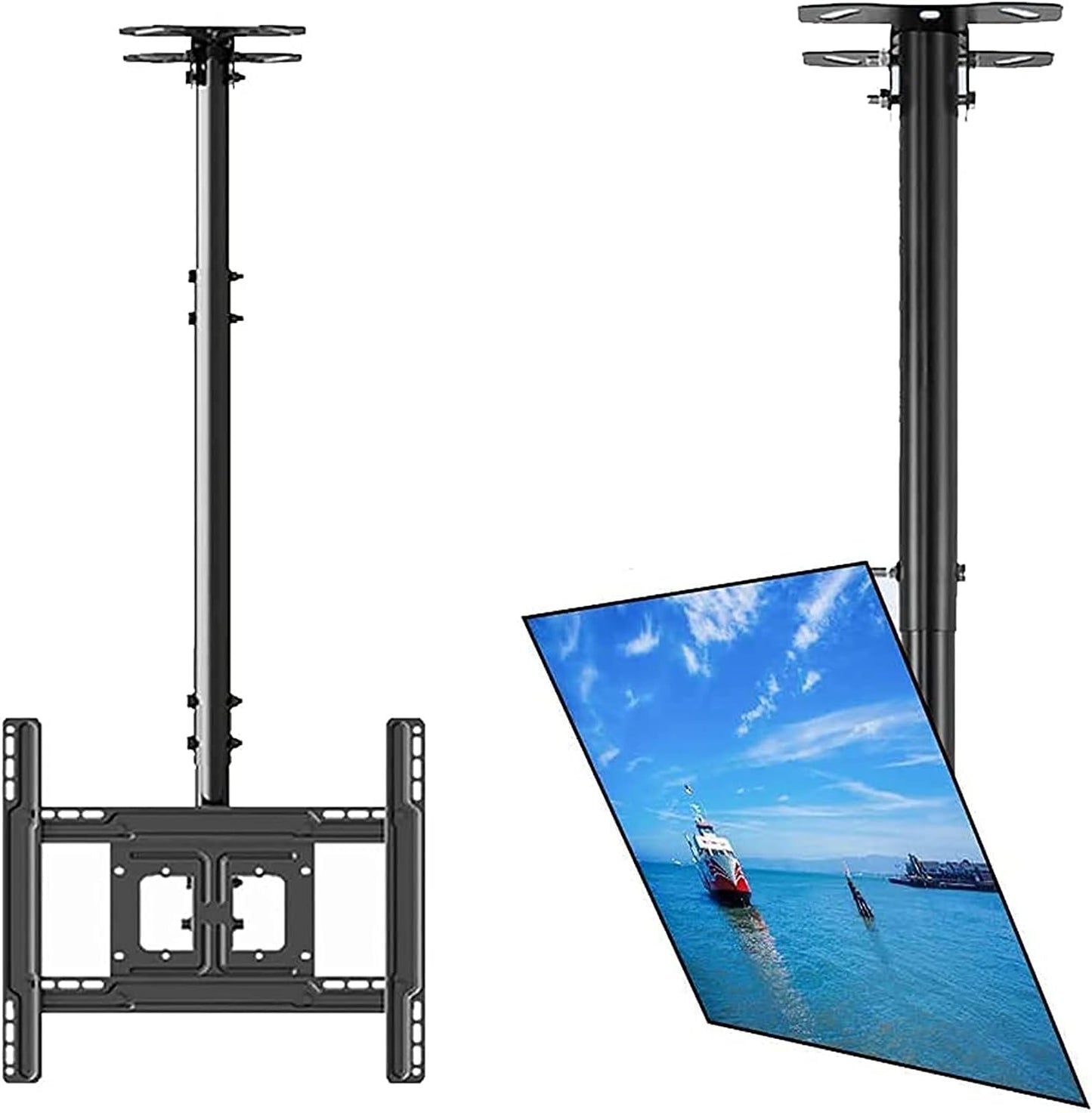 32 - 75 Inch Ceiling TV Mount  TVs | 2-5 Feet | 68.2 Kgs Load Capacity T560-15 FREE SHIPPING