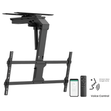 Large Smart Motorised TV Ceiling Mount with Swivel Design & Double Stud Installation Option PLB-M0748DS