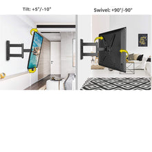 Gadget Wagon 43 50 55 65 inch right angle TV Wall Mount 90 degree Swivel and Tilt function free shipping