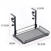 Gadget Wagon Cable Management Tray Organizer Under Desk Slim for Office and Home No Drill Metal, Black FREE SHIPPING