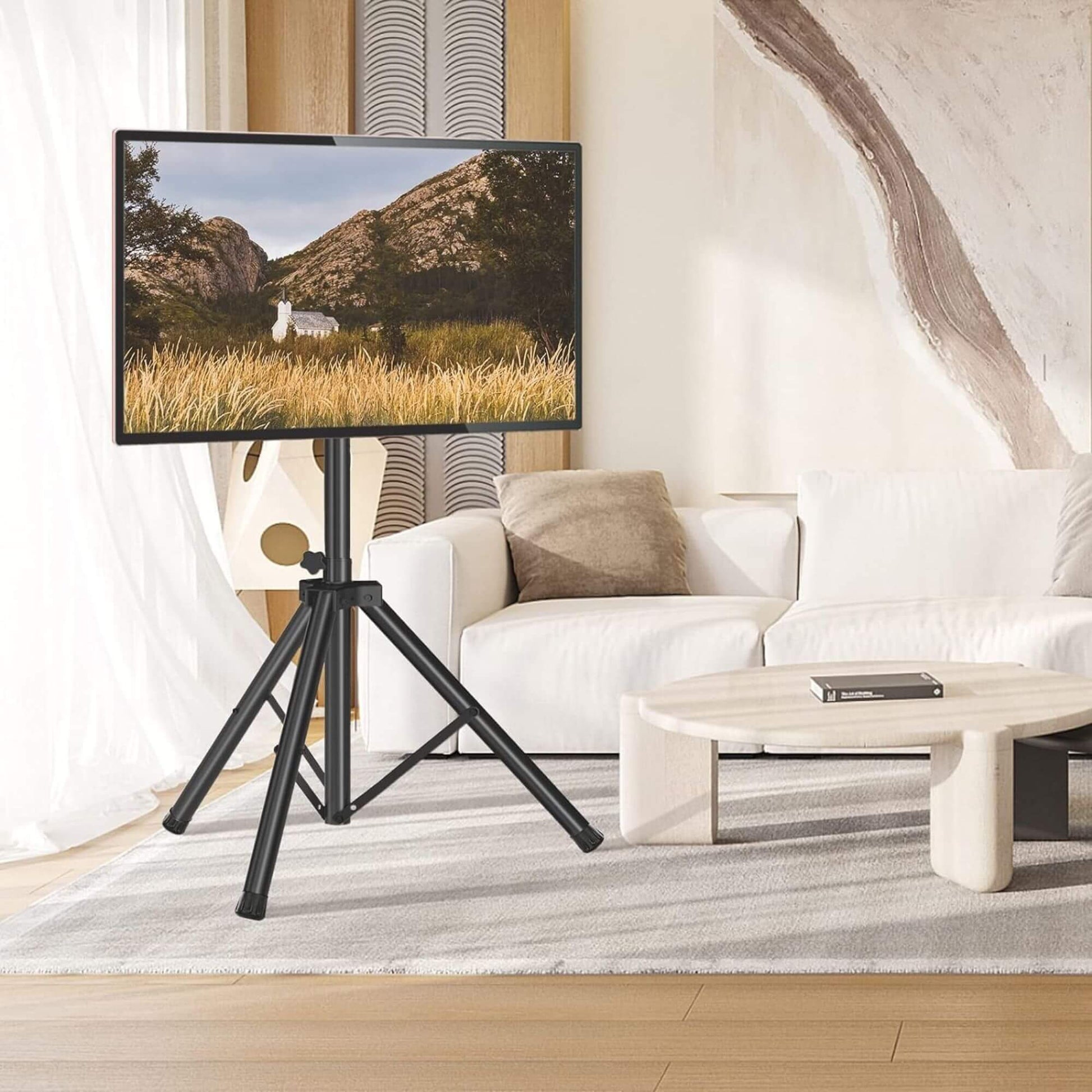 Gadget Wagon TV Stand Tripod 3-6ft Up to 55" 35kg VESA 400x400mm free shipping