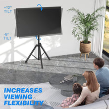 gadget wagon Adjustable TV Stand Tripod for 19 to 43 Inch, VESA 400x400, 35kg Max Load free shipping