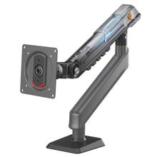 Ergonomic Spring Monitor Arm for 17–32 Inch Monitors|2–9 kg Capacity|Full Motion Desk Mount with Tilt, Swivel & Cable Management|Black|free shipping