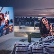 DLP Projector Android 9.0 Rechargeable Battery, HDMI input, Wifi & Bluetooth P10