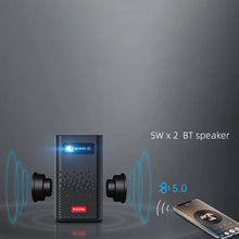 DLP Projector Android 9.0 Rechargeable Battery, HDMI input, Wifi & Bluetooth P10