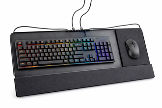 Gadget Wagon Keyboard & Mouse Tray VESA Mount (9.4” x 25.75”) Compatible with VESA Plates free shipping