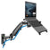 Laptop Wall Mount Gas Spring Arm Swivel, Tilt & Rotate for 10-17 Inches Notebooks