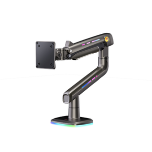 Mechanical Spring Monitor Arm, Adjustable Desk Mount for 27″–60″ Displays, 360° Rotation, free shipping