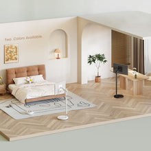 Lumi ProMotion Adjustable TV Floor Stand – Spring Lift, Swivel & 360° Rotation, free shipping