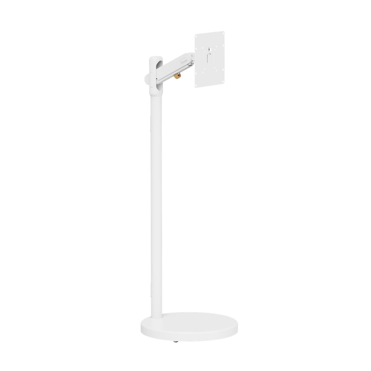 Lumi ProMotion Adjustable TV Floor Stand – Spring Lift, Swivel & 360° Rotation, free shipping
