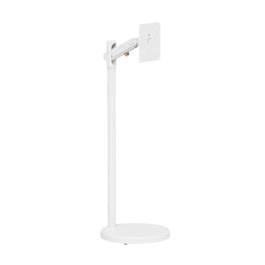 Lumi ProMotion Adjustable TV Floor Stand – Spring Lift, Swivel & 360° Rotation, free shipping