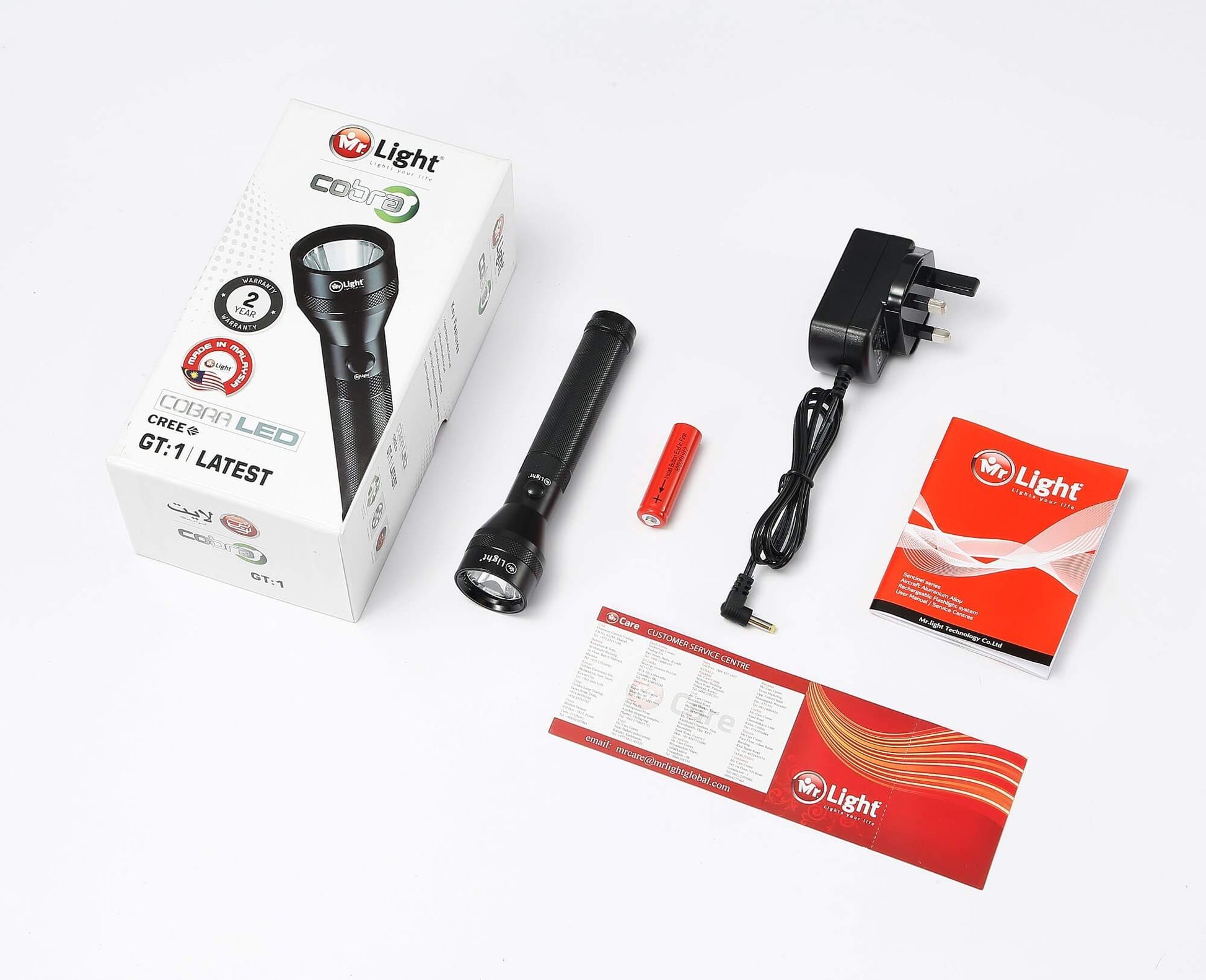 MR. LIGHT COBRA LED FLASH LIGHT GT 1 free shipping