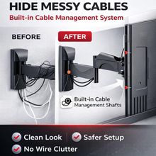 Heavy Duty Premium Full Motion TV Wall Mount for 32–65 Inch TVs | 21” Extendable Arm | 90° Swivel & Tilt | VESA 400x400 | Supports up to 35kg, free shipping