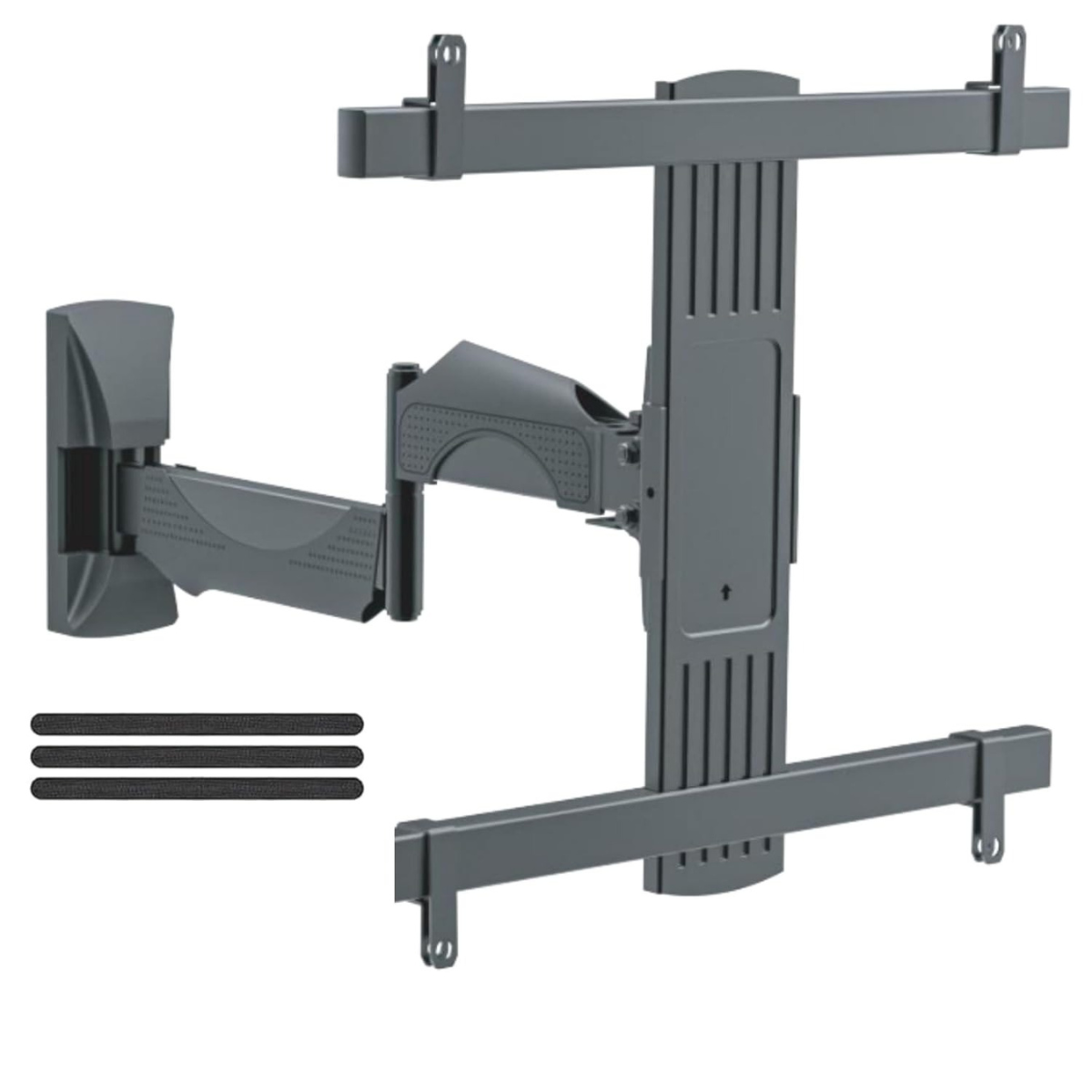 Heavy Duty Premium Full Motion TV Wall Mount for 32–65 Inch TVs | 21” Extendable Arm | 90° Swivel & Tilt | VESA 400x400 | Supports up to 35kg, free shipping