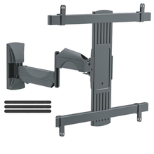 Heavy Duty Premium Full Motion TV Wall Mount for 32–65 Inch TVs | 21” Extendable Arm | 90° Swivel & Tilt | VESA 400x400 | Supports up to 35kg, free shipping