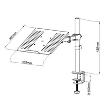 Gadget Wagon Laptop Desk Arm 10-17 inches | Tilt and Extension Universal, free shipping