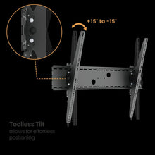 Lumi X-Large Heavy-Duty Tilt TV Wall Mount for 60–100 Inch TVs | 100kg Capacity | ±15° Toolless Tilt | VESA Up to 1000x800, free shipping