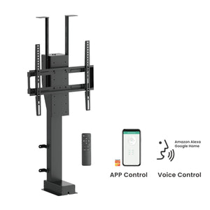Lumi Smart Motorized TV Lift Stand with 360° Swivel, 32"–55" TVs, Alexa & Google Home Compatible, free shipping