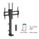 Lumi Motorized TV Lift Stand 360° Swivel for 37"–80" Displays,  Voice & App Control LP66E-46MLX
