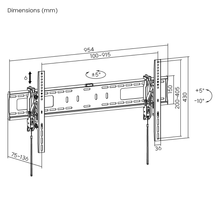 Heavy-Duty Extension Tilt & Swivel TV Wall Mount for 43