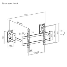 UltraSlim Heavy-Duty Full Motion TV Wall Mount – 55” to 90” Precision Support, free shipping