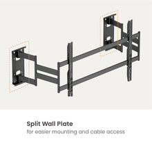SlimPro Heavy-Duty Full Motion TV Mount for Large Screens up to 120”, free shipping