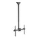 Lumi Premium Telescopic Ceiling Mount| Flexible Fit for 37"-70" TVs, Matte Black