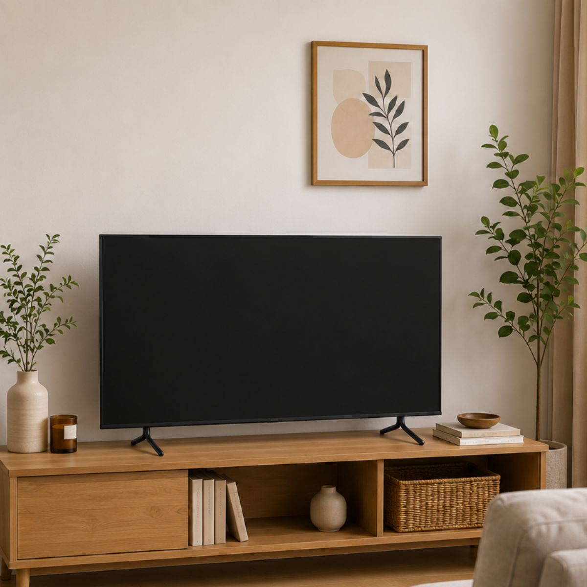 gadget wagon Table Top TV Stand 37 To 85 inches Universal Height Adjustable Up to 40 kg free shipping