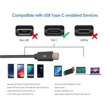 MX USB Type-C to USB-A 3.0 Male Data & Charging Cable – 1.5 m (Black),Fast Charging & High-Speed Sync, free shipping