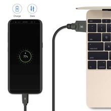 MX USB Type-C to USB-A 3.0 Male Data & Charging Cable – 1.5 m (Black),Fast Charging & High-Speed Sync, free shipping