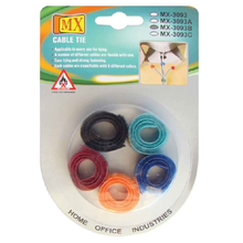 MX Easy Velcro Cable Ties (13 mm x 200 mm)-Reusable Cable Organizer,Self-Gripping, free shipping