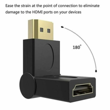MX HDMI Male to HDMI Female Adapter,4K UHD & 1080p Support,HDMI 2.0 18Gbps High-Speed Extender,Gold-Plated Connectors, free shipping