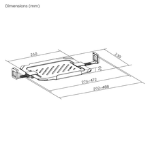 Technical drawing of a product with dimensions labeled in millimeters