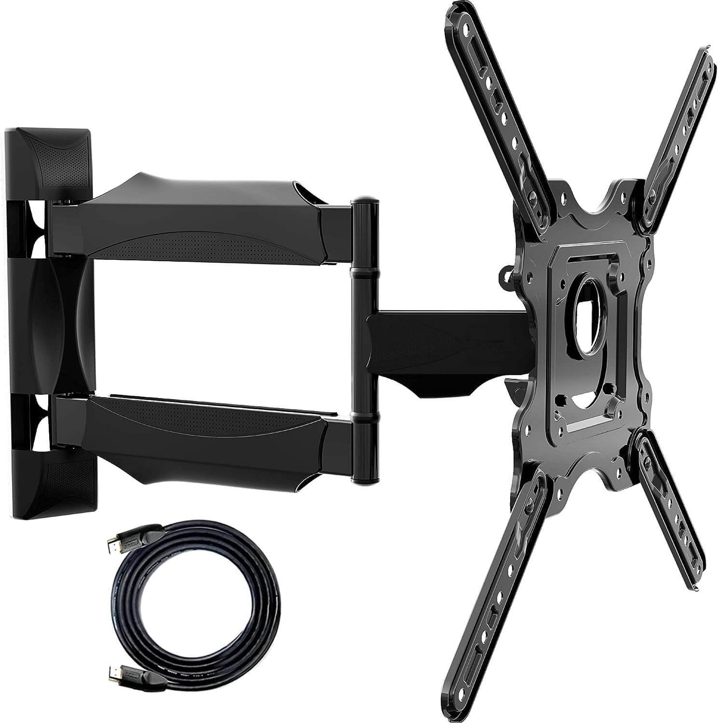 Gadget Wagon P40 Full Motion Cantilever TV Wall Mount Bracket for 32 to 65 Inch LED/HD/Smart TV’s, Universal Heavy Duty TV Wall Mount Stand with Swivel Rotation & Tilt Adjustments