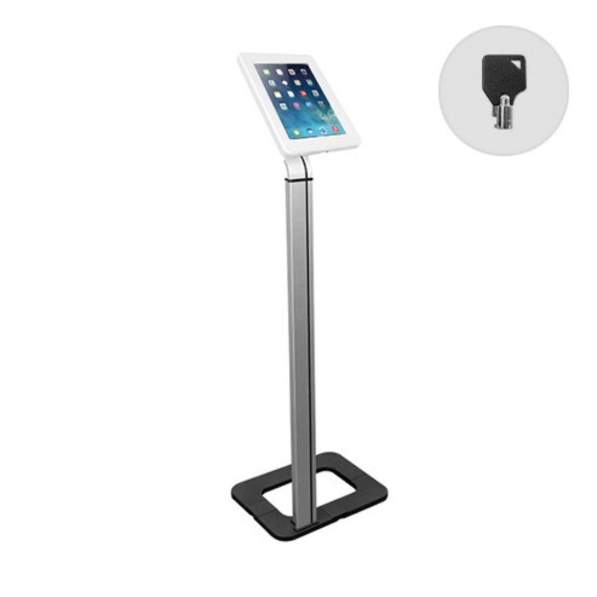 SecureTab Aluminum Tablet Floor Stand, free shipping