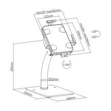 Lumi Universal Anti-Theft Tablet Kiosk Stand | 7.9