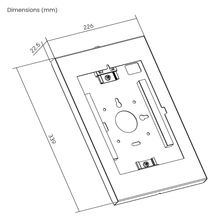 SecureTab Anti-Theft Tablet Wall Mount, free shipping