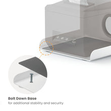 Lumi Anti-Theft mPOS Tablet & Printer Stand | 9.7”–11” Tablet Kiosk Mount | Adjustable Tilt (+145°~-20°), 90° Rotation & Bolt-Down Security Base, free shipping