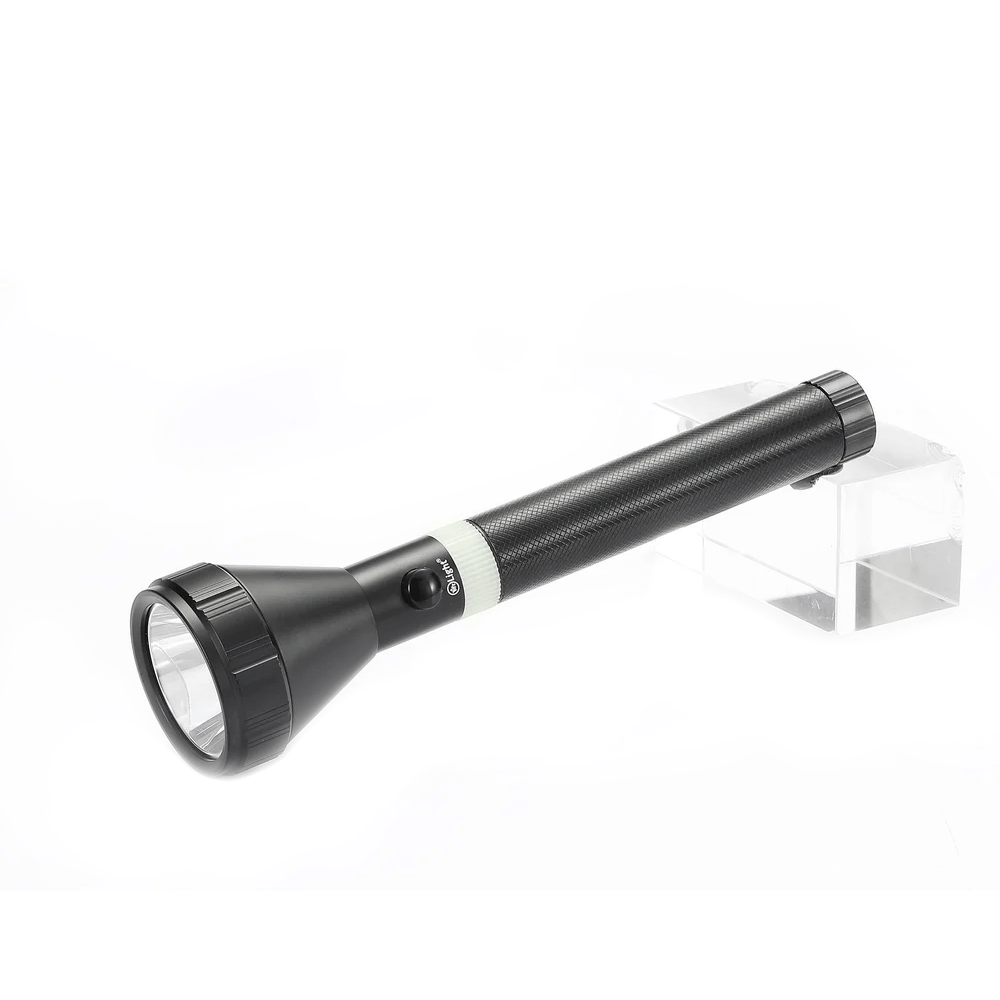 MR. LIGHT - LED TORCH RX20IN|Black, 24cm, 1.8 Kms Long Range, 3.7V/3000 mAh Rechargeable LED Aluminum Torchlight, free shipping