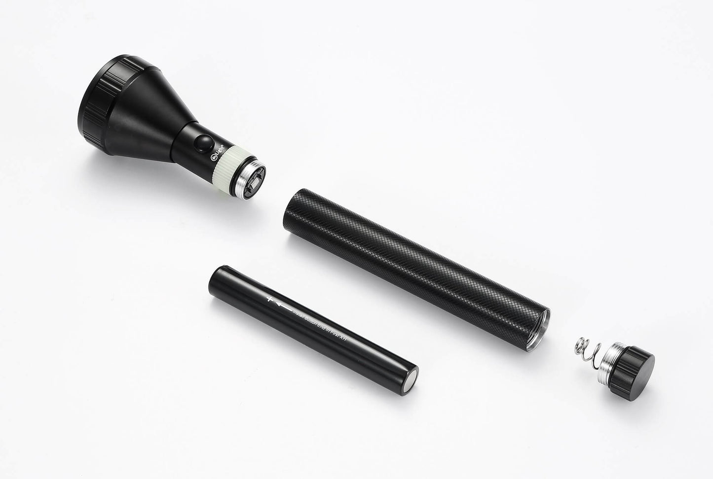 MR. LIGHT - LED TORCH RX30IN|Black, 28cm, 2.0 Kms Long Range, 3.7V/5000 mAh Rechargeable LED Aluminum Torchlight, free shipping