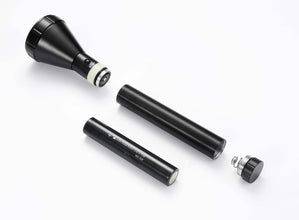 MR. LIGHT - LED TORCH RX8IN|Black, 36cm, 3.0 Kms Long Range, 3.6V/6000 mAh NiCd Rechargeable LED Aluminum Torchlight, free shipping