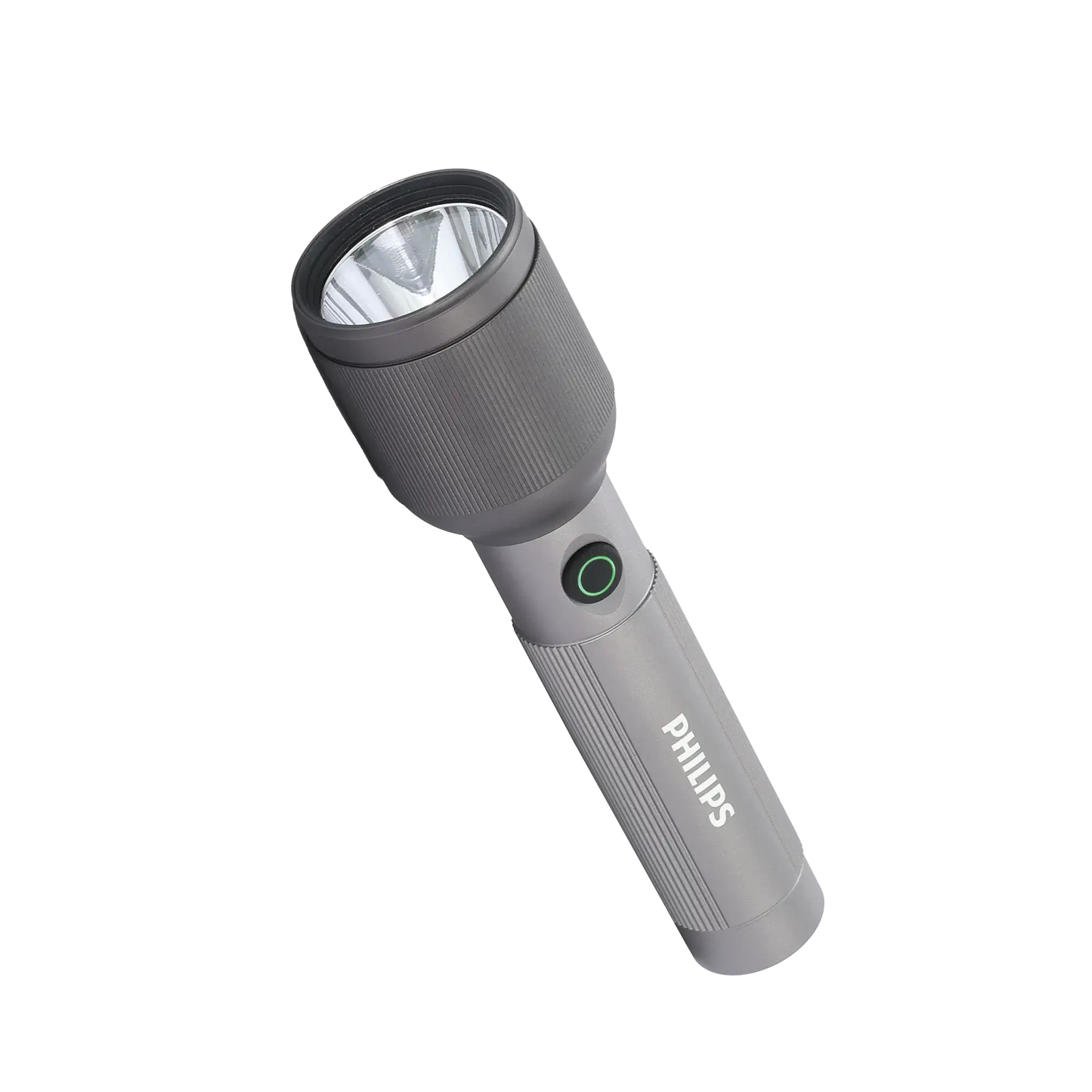 Philips Aircraft Aluminium Alloy 19.2cms LED Rechargeable Flashlight / Torch – 650Lumens, 450m Range, 2000mAh SFL2242/56