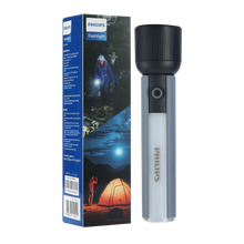 Philips ABS 22.5cms Multi-Functional Rechargeable Flashlight & Portable Torch Light – 400/350Lumens, 150m Range, 2000mAh SFL1183/56 free shipping