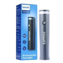 Philips ABS 21cms Multi-Functional Rechargeable Flashlight & Portable Torch Light – 400/350Lumens, 150m Range, 2000mAh SFL1188/56 free shipping
