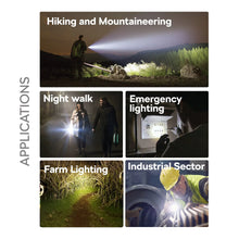 Philips Aircraft Aluminium Alloy 33.2cms Zoom LED Rechargeable Flashlight / Torch – 2500Lumens, 860m Range, 9000mAh SFL5102 / 56 Free Shipping