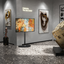 Space-Saving Corner TV Stand with Mount for 32–65 Inch TVs, 50° Swivel, Height Adjustable, Max VESA 400×400, Tempered Glass Base, 88 lbs Load, free shipping